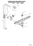 Diagram for 10 - Upper Wash And Rinse Parts