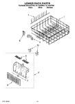 Diagram for 11 - Lower Rack Parts, Optional Parts (not Included)