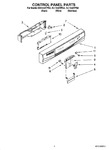 Diagram for 02 - Control Panel Parts