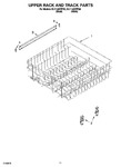 Diagram for 09 - Upper Rack And Track Parts