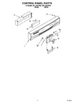 Diagram for 02 - Control Panel Parts