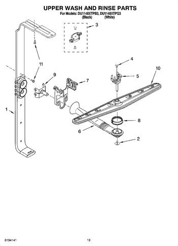 Diagram for DU1148XTPB3