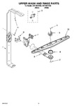 Diagram for 10 - Upper Wash And Rinse Parts