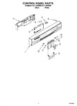 Diagram for 02 - Control Panel Parts