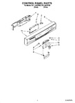 Diagram for 02 - Control Panel Parts