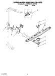 Diagram for 07 - Upper Wash And Rinse Parts