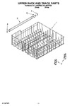 Diagram for 09 - Upper Rack And Track Parts