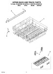 Diagram for 09 - Upper Rack And Track Parts