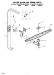 Diagram for 10 - Upper Wash And Rinse Parts