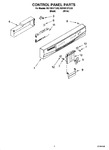 Diagram for 02 - Control Panel Parts