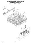 Diagram for 09 - Upper Rack And Track Parts