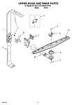 Diagram for 10 - Upper Wash And Rinse Parts