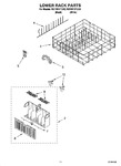 Diagram for 11 - Lower Rack Parts, Optional Parts (not Included)