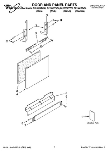 Diagram for DU1300XTVS0