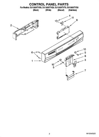 Diagram for DU1300XTVS0