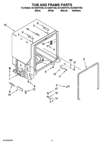 Diagram for DU1300XTVS0