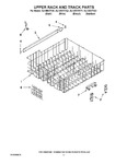 Diagram for 09 - Upper Rack And Track Parts