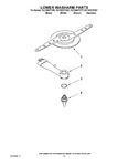 Diagram for 11 - Lower Washarm Parts