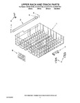 Diagram for 09 - Upper Rack And Track Parts