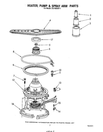 Diagram for DU1800XP1