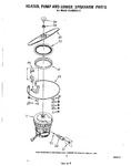 Diagram for 06 - Heater, Pump And Lower Sprayarm