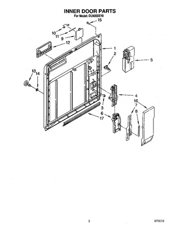 Diagram for DU4000XY0