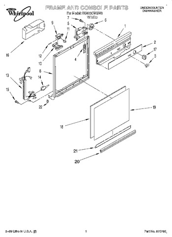 Diagram for DU400CWGW0