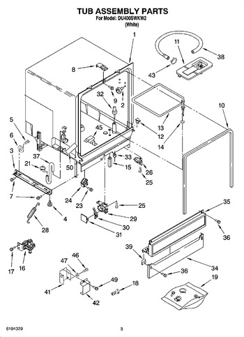 Diagram for DU400SWKW2