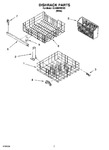 Diagram for 06 - Dishrack Parts, Optional Parts (not Included)