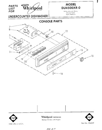 Diagram for DU4500XR0