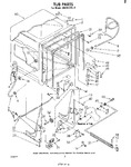 Diagram for 02 - Tub, Literature And Optional