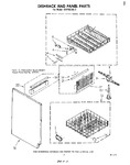 Diagram for 05 - Dishrack And Panel