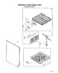 Diagram for 05 - Dishrack And Panel