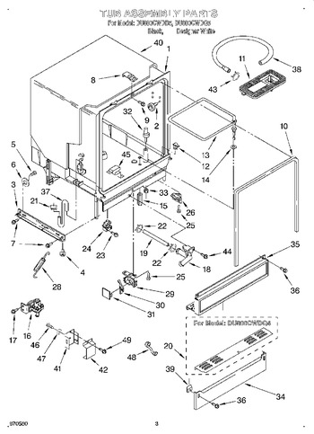 Diagram for DU800CWDB5