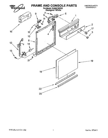 Diagram for DU806CWDQ2