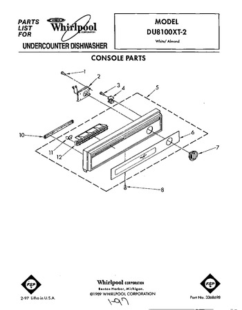 Diagram for DU8100XT2