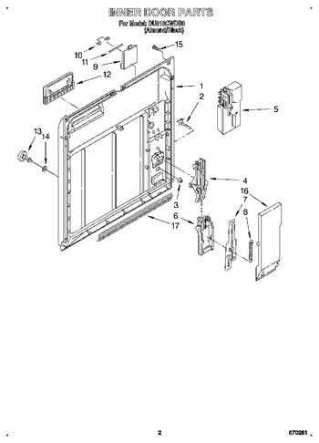 Diagram for DU810CWDB0