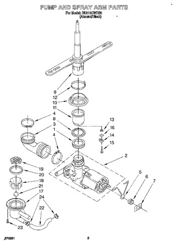 Diagram for DU810CWDB0