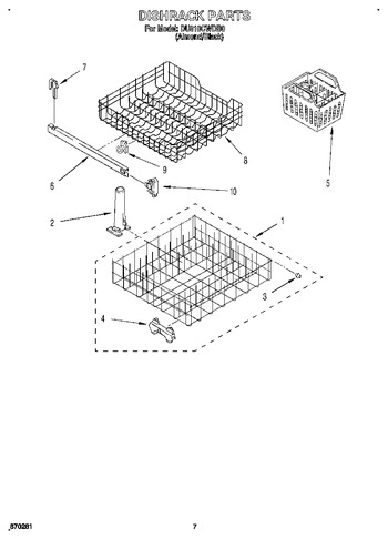 Diagram for DU810CWDB0