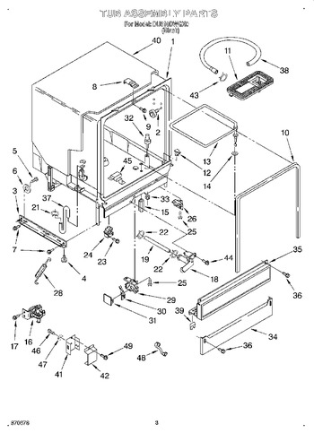 Diagram for DU810DWGX0