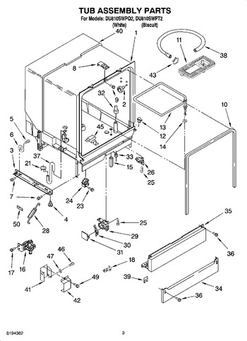 Diagram for DU810SWPQ2