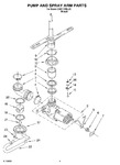 Diagram for 04 - Pump And Spray Arm Parts