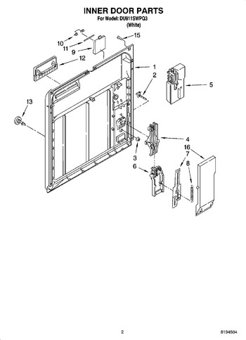 Diagram for DU811SWPQ3