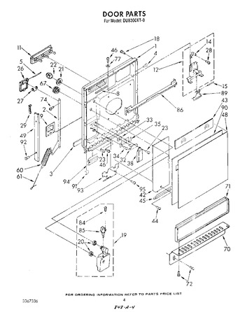 Diagram for DU8300XT0