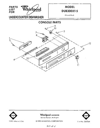 Diagram for DU8300XT5