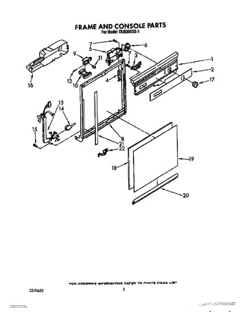 Diagram for DU8300XX1