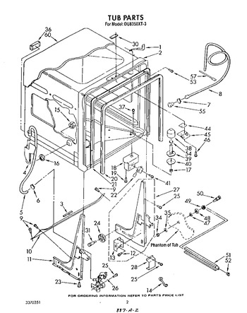 Diagram for DU8350XT3