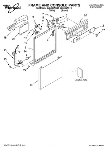 Diagram for DU840SWLT0