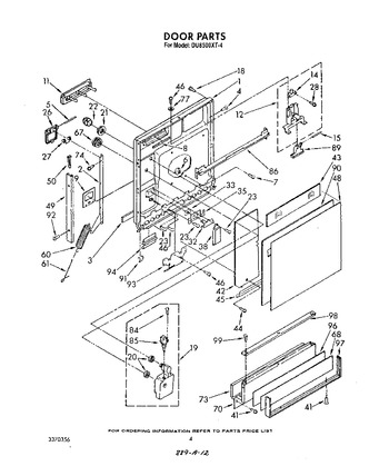 Diagram for DU8500XT4