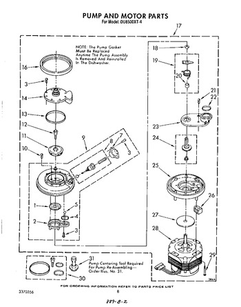 Diagram for DU8500XT4